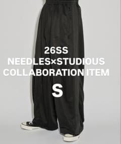 needles H.D ヒザデルパンツ 26ss studious別注 黒 S - メルカリ