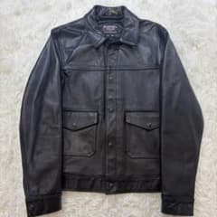 【美品】SCHOTT 120US NAKED COW G-JACKET 38 黒 美品】SCHOTT 120US NAKED COW G-JACKET 38 黒 | Mercari