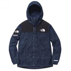 supreme the north face Denim jaketのサムネイル