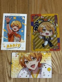 AMPTAKxCOLORS あっきぃカード4枚セットのサムネイル