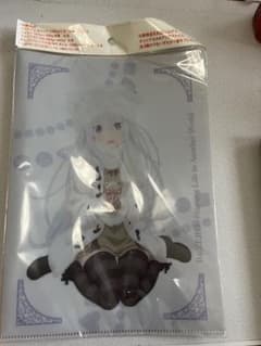 Re:ゼロ エミリア オリジナルA4クリアファイルのサムネイル