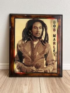 【値下げ！ジャマイカで購入】BOB MARLEY パネル レゲエ jamaicaのサムネイル