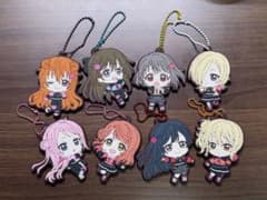 ラブライブ！虹ヶ咲ラバーキーホルダー 8種セットのサムネイル