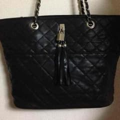 黒チェーンバッグ☆値下げしましたのサムネイル