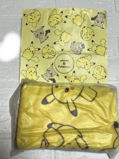 신품! 미스터 도넛 misdo Pokémon 담요 피카츄 무늬