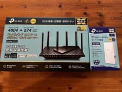 TP-Link WiFi6 無線LANルーター 4804Mbps+574Mbp…のサムネイル