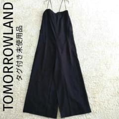 TOMORROWLAND　タグ付き未使用品 オールインワンサロペットワイドパンツ TOMORROWLAND タグ付き未使用品 オールインワンサロペットワイドパンツ