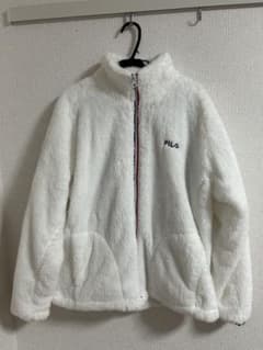FILA フリースジャケット ホワイトのサムネイル