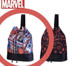 【新品】スパイダーマン プラチナムザッカ巾着リュック スパイダーマンバッグ