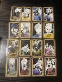 N*I様 僕のヒーローアカデミア　ヒロアカ　原画展　箔押しクリアカード　36枚のサムネイル