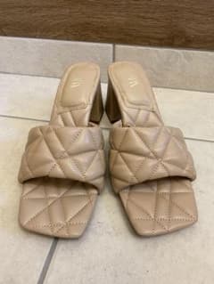 ZARA  ブロックヒール　サンダル　41 (26.6cm)のサムネイル