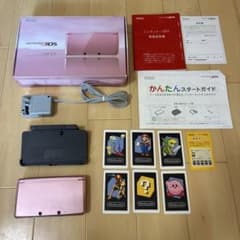 Nintendo3DS 、ACアダプタ、充電台、ARカードのサムネイル