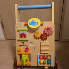 手押し車 知育玩具 ベビーファーストウォーカー エデュテのサムネイル