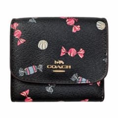 コーチ COACH 3つ折り財布 F73479 キャンディ柄