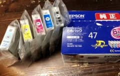 ✴︎ 純正　EPSON IC6CL47 (5色)セットのサムネイル