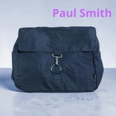 美品】Paul Smith ナイロン ショルダーバッグ ネイビー - メルカリ