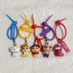Crayon Shin-chan Colorful Multi Charm Set (5 pieces) - Semi-Complete Set