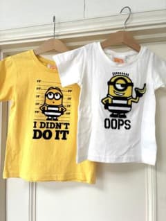 ミニオン Tシャツ 100 120 セットのサムネイル