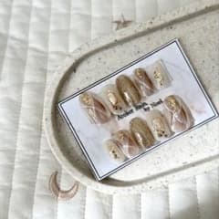 nuance nail chip×clear 大理石のサムネイル