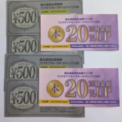 ブックオフ 株主優待 お買物券 買取金額アップ券のサムネイル