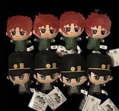 ジョジョの奇妙な冒険 ちびぐるみ 空条承太郎 花京院典明 8個まとめ