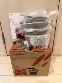 新品 タイガー TIGER マイコン テーブルクッカー CQC-A070 RT - メルカリ