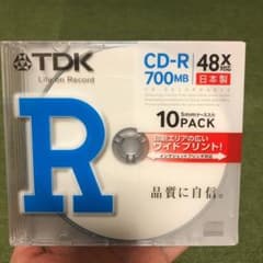 TDK CD-R80PWD*10Bのサムネイル
