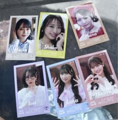 佐々木舞香 野口衣織 イコラブ ＝LOVE ミニフォトカード とくべチュ