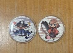 にじさんじDMMスクラッチ第二弾　缶バッジ　でびでび・でびる　鈴原るる　でびるるのサムネイル