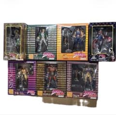 ジョジョの奇妙な冒険　超像可動 スタチューレジェンド　7体セット