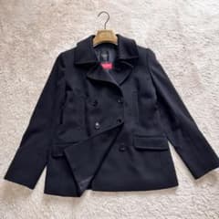 専用【極美品】ダーマコレクション　イタリア製カシミヤ100　ピーコート　M～L 専用【極美品】ダーマコレクション イタリア製カシミヤ100 ピーコート