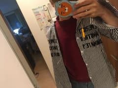 ロングシャツ ジミン風のサムネイル