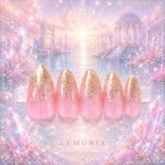 Fairy Tene ネイルチップ ピンク ラメのサムネイル