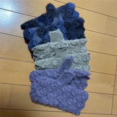 手袋　毛糸　ハンドメイドのサムネイル