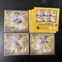 タイヨウホークス 紙ジャケ 5枚組限定盤 福岡ソフトバンクホークス～2026～トレーディングmini色紙 BOX 2026年3