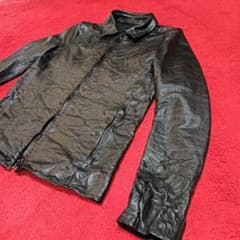 キャシージェーン ラムレザージャケット ウォッシュド加工 | Shop at