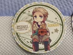ヘタリア ドイツ アニメイトカフェ コースターのサムネイル