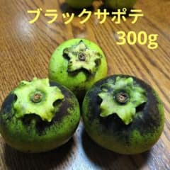 ブラックサポテ　3コ 300gのサムネイル