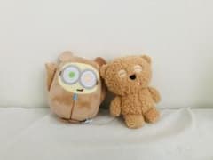 [가격 인하 협상 가능] 미니언즈 밥과 팀의 인형 세트