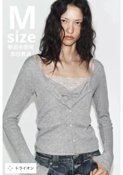 新品 ZARA レーストップコントラストジャケット ベージュ　S トップス ザラ 完売品】ZARA レーストップコントラストジャケット Sサイズ 新品タグ