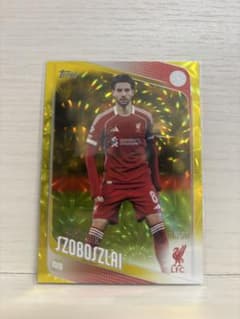 Topps soccer ドミニク・ソボスライ 50シリ リヴァプールFC
