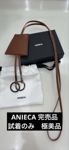 ANIECA アニーカ牛革 ネックレス キャメル ANIECA アニーカ牛革 ネックレス キャメル - メルカリ