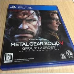 PS4 METAL GEAR SOLID V GROUND ZEROESのサムネイル