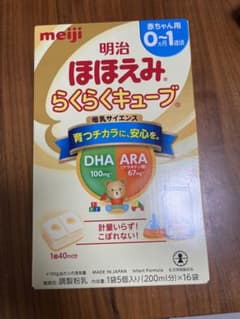 明治 ほほえみ らくらくキューブ 27g×16個のサムネイル