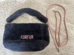 FURFUR 퍼숄더백 그레이