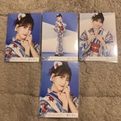 ≠ME 蟹沢萌子 生写真 2024 浴衣衣装 コンプ+ヨリ 4枚セット - メルカリ