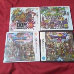 ドラゴンクエストシリーズ4つセット ドラクエ9と11モンスターズ2と