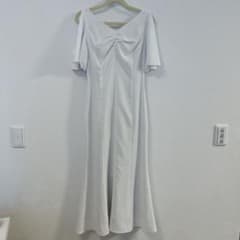 美品herlipto ドット柄Pin-Dot Slit Sleeve Dressのサムネイル