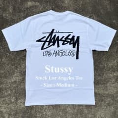 まー様専用【新品】STUSSY ステューシー ストック ロサンゼルス T シロ