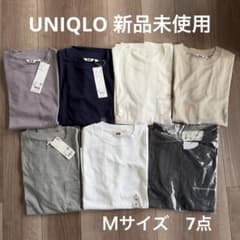 値下げ中　UNIQLO Mサイズ 半袖　Tシャツ　メンズ　まとめ売りのサムネイル